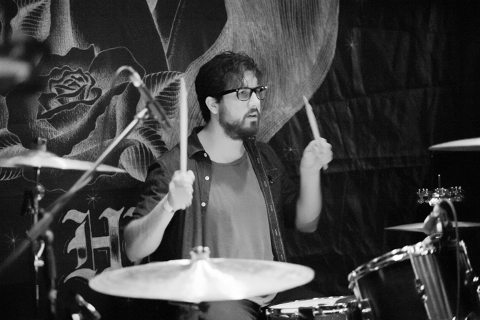 Hanni El Khatib drums