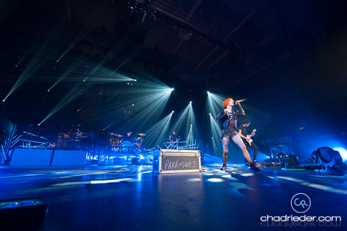Nov 23, 2013: Paramore / Hello Goodbye / Metric at Roy Wilkins Auditorium,  St. Paul Rivercentre Saint Paul, Minnesota, United States