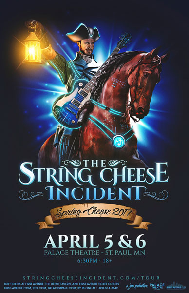 String Cheese Incident Palace Theatre poster