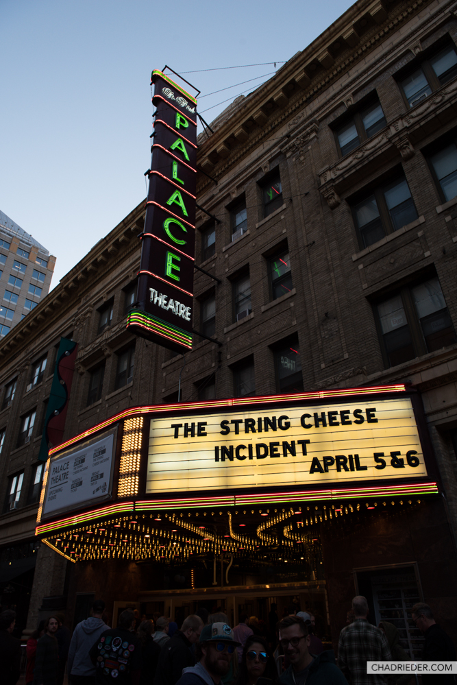 String Cheese Incident Palace Marquee