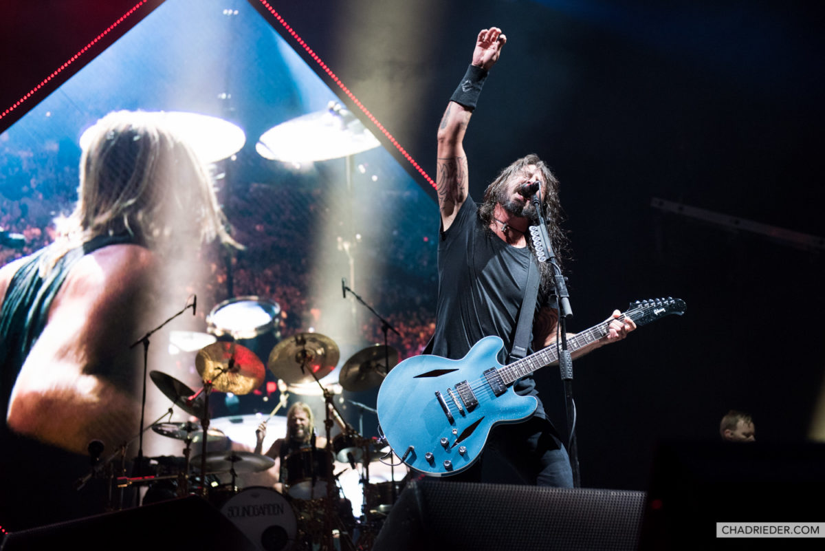 Foo Fighters get loud and rock Moda Center in Portland, OR