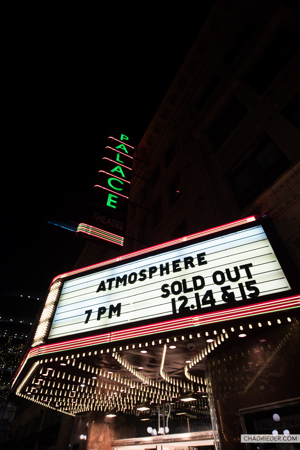 Atmosphere Palace St. Paul marquee