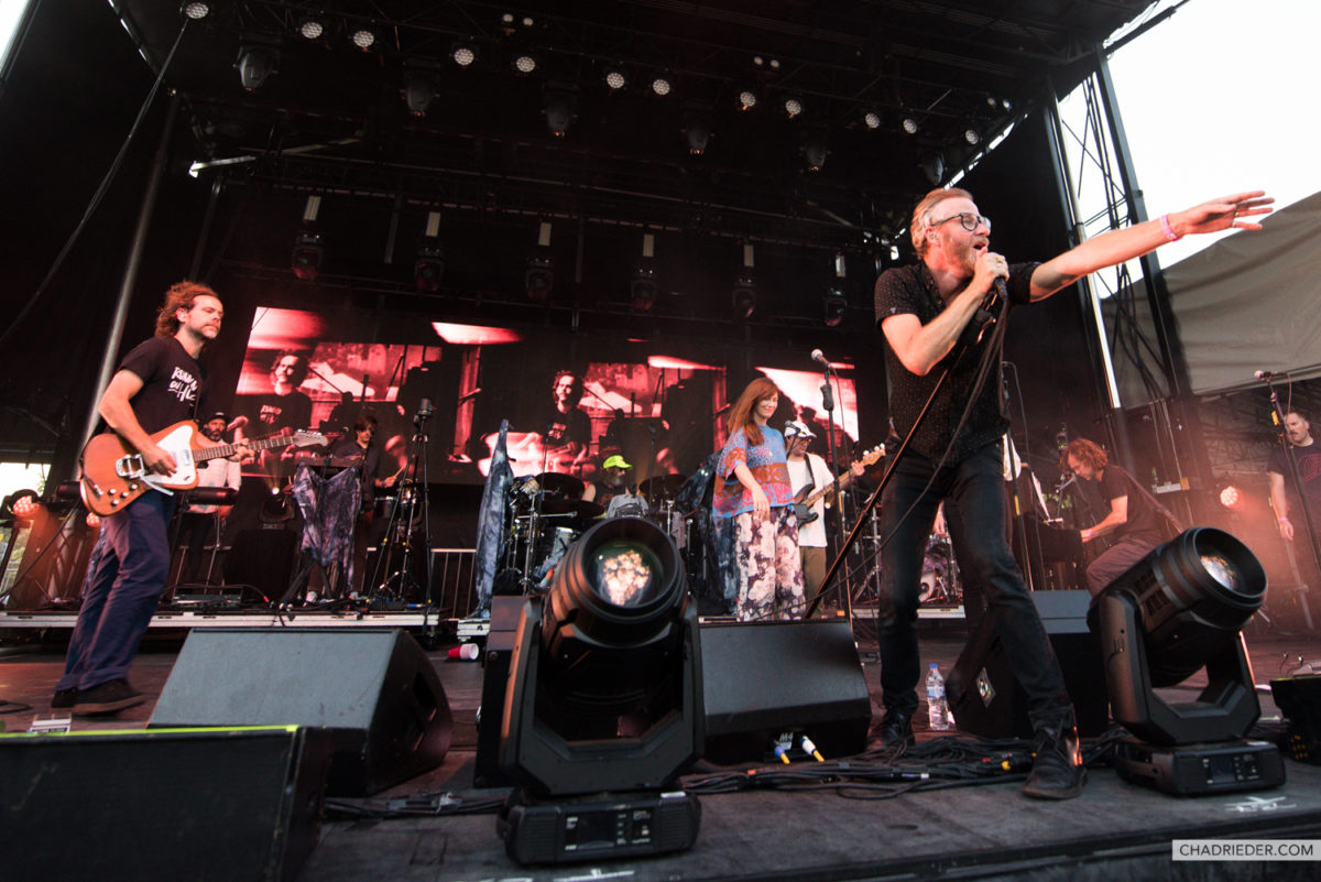 The National captivates Rock the Garden with wavering performance
