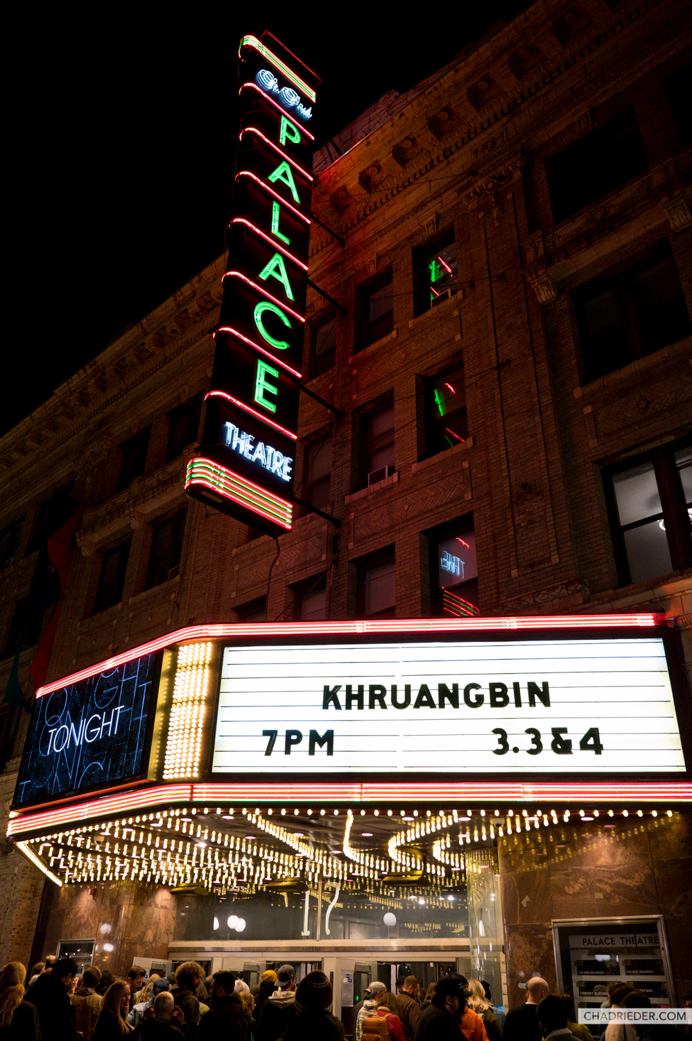 Khruangbin Palace marquee